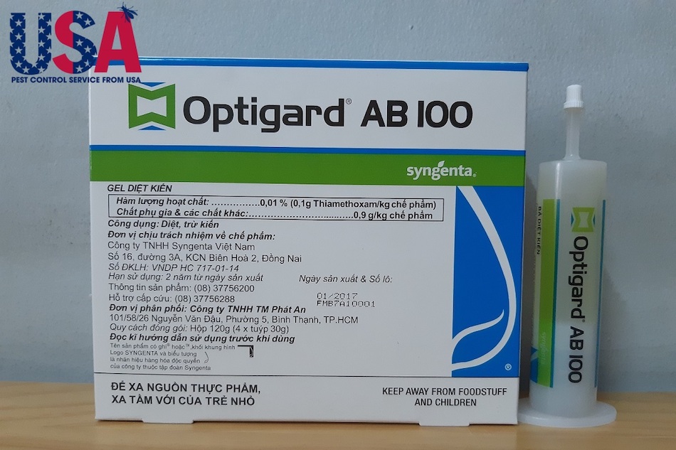 Optigard AB 100 – thuốc diệt kiến được tin dùng nhất hiện nay