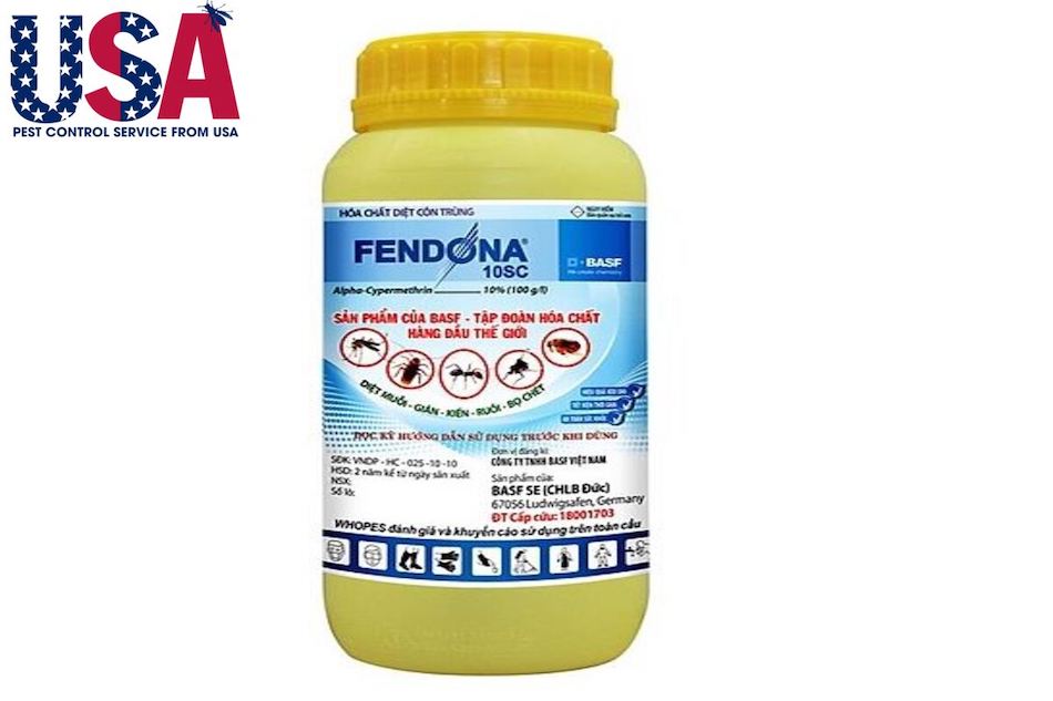 Thuốc tiêu diệt côn trùng Fendona 10SC có hiệu quả rất cao