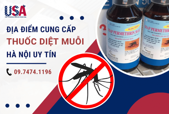 Địa điểm cung cấp thuốc diệt muỗi tại Hà Nội