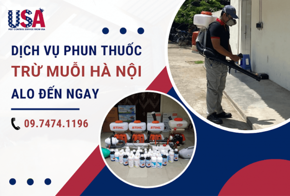Dịch vụ phun thuốc trừ muỗi tại Hà Nội