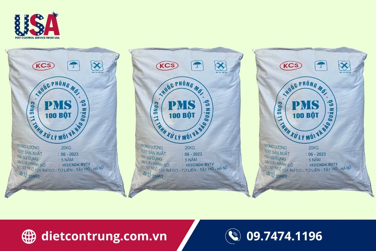 Thuốc diệt mối tận gốc PMS 100